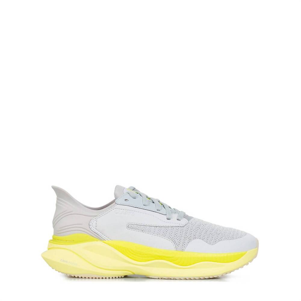 NEW CLARKS men's pace sneaker in lime combination